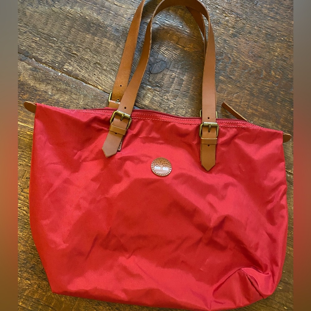 Timberland Nylon/Leather Bag